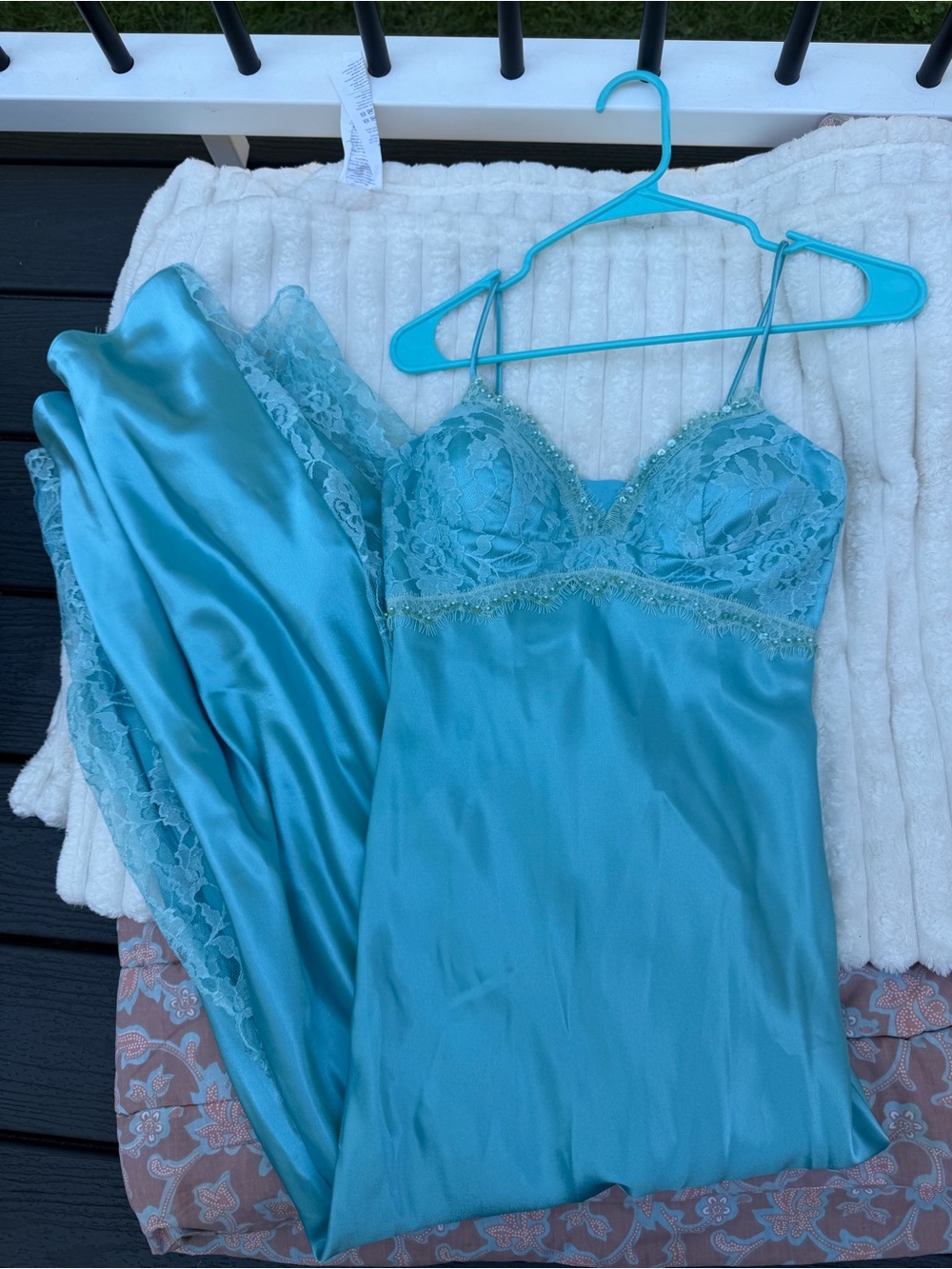 Vintage Y2K Spaghetti Strap Lace Dress